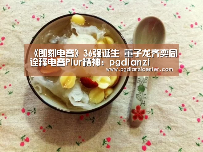 《即刻电音》36强诞生 董子龙齐奕同诠释电音Plur精神:pgdianzi(图1) pg电子游戏官网
