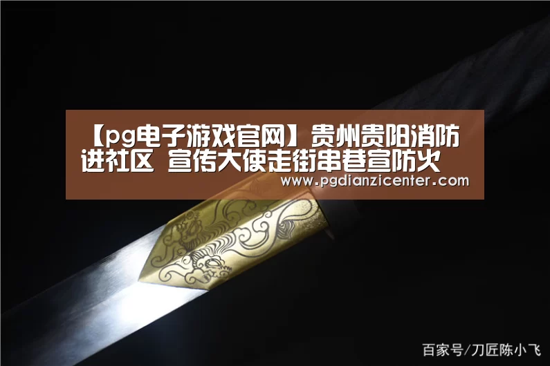 【pg电子游戏官网】贵州贵阳消防进社区 宣传大使走街串巷宣防火(图1) pg电子入口